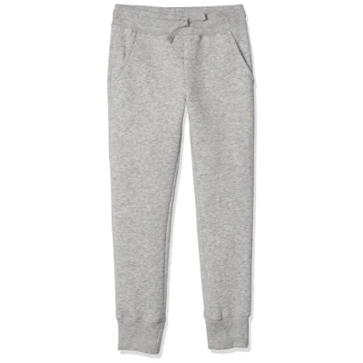 Abbildung von Amazon Essentials Mädchen Jogginghosen, Hellgrau Meliert, 10 Jahre