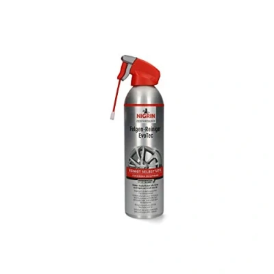 Abbildung von NIGRIN EvoTec Felgenreiniger, 500 ml, selbstaktiver Reiniger für alle Felgen, säurefrei, mit Wirk Indikator