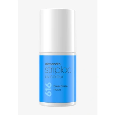 Abbildung von alessandro Striplac UV Colour NEON Nagellack, Größe: 6.5 ml, Blue