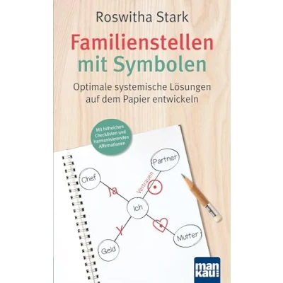 Abbildung von Familienstellen Mit Symbolen. Optimale systemische Lösungen auf dem Papier entwickeln: hilfreichen Checklisten und harmonisierenden Affirmationen