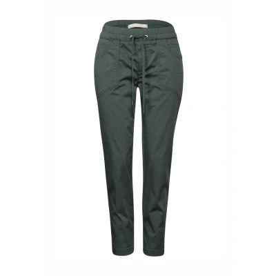Abbildung von Street One Stoffhose, Damen, Größe: 40x28, Grün
