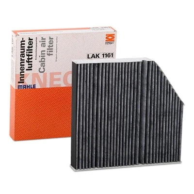 Abbildung von MAHLE ORIGINAL LAK 1161 Innenraumfilter Aktivkohlefilter 260,0 243 40,0 MERCEDES BENZ: C Class T modell, E Saloon, modell