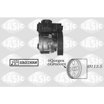 Abbildung von SASIC 7070004 Hydraulikpumpe hydraulisch CITROËN: Berlingo / First I Van, PEUGEOT: Partner Combispace