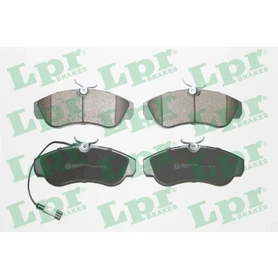 Abbildung von LPR 05P965 Bremsbelagsatz FIAT: Ducato II Platform/Chassis, Van, Minibus, CITROËN: Relay I Platform / Chassis, PEUGEOT: Boxer Van