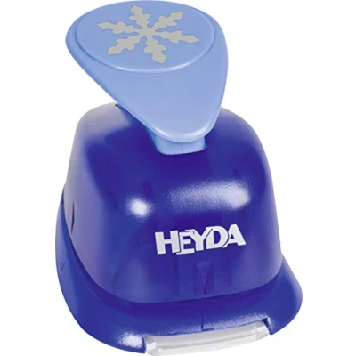 Abbildung von Heyda 203687513 Motivstanzer, groß Motivgröße: ca. 2,5 cm, Motiv: Schneeflocke