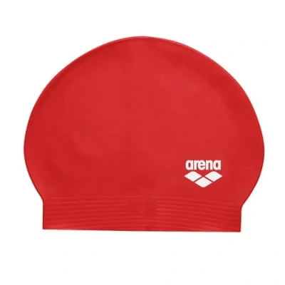 Abbildung von Arena Herren Soft Latex Badekappe, Red White, Einheitsgröße