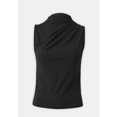 Abbildung von Pieces Pcmadison Draped Top, Damen, Größe: XS, Black