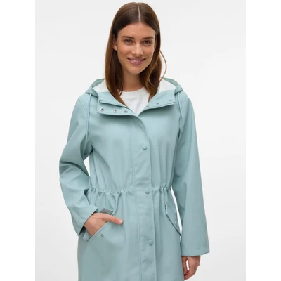 Abbildung von Vero Moda Vmmalou Coated Jacket Parka, Damen, Größe: XS, Gray mist