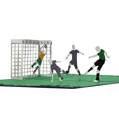 Abbildung von Geburtstagskarte Fussball, Karte oder Gutschein für Fans von Werder Bremen, Vfl Wolfsburg, Greuther Fürth, uvm. Einladungskarten Geburtstag Kinder, H37
