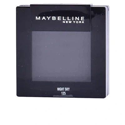 Abbildung von Maybelline New York Blau Schwarzer Lidschatten mit samtigem Finish, Für farbintensives Augen Make up, Color Sensational Mono Eyeshadow, Nr. 125 Night Sky, 1 x 2g