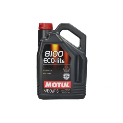 Abbildung von Motul 8100 Eco Lite 0W 16 5l Motoröl 110379