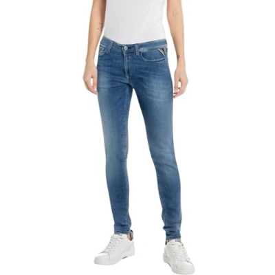 Abbildung von Replay Damen Jeans New Luz Skinny Fit mit Comfort Stretch, Medium Blue 009 (Blau), 30W / 28L