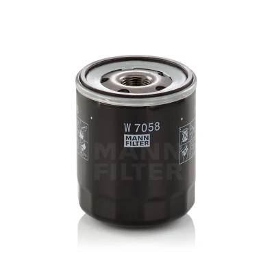 Abbildung von MANN FILTER W 7058 Ölfilter M 20 X 1.5 mit einem Rücklaufsperrventil Anschraubfilter PEUGEOT: 2008 Estate, 306 Hatchback, 307 CITROËN: C3 III