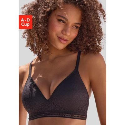 Abbildung von Lascana Bikinitop, Damen, Größe: 90A, Black