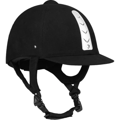 Abbildung von Horka Reithelm Hawk Leder Schwarz S/M