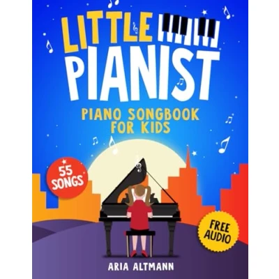 Abbildung von Little Pianist. Piano Songbook for Kids: Beginner Sheet Music Children with 55 Songs (+ Free Audio)