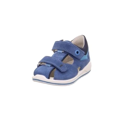 Abbildung von Superfit Boomerang Riemensandalette für Kinder, Größe: 22, Blau/hellblau Schuhe