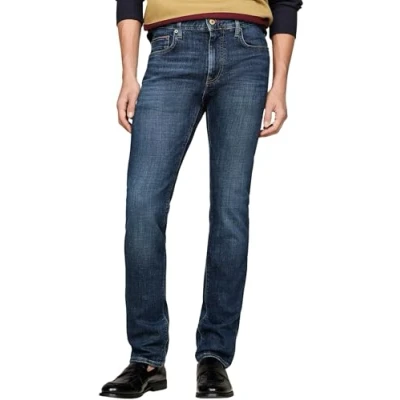 Abbildung von Tommy Hilfiger Bleecker Jeans Slim Fit, Herren, Größe: 30x30, Tino indigo