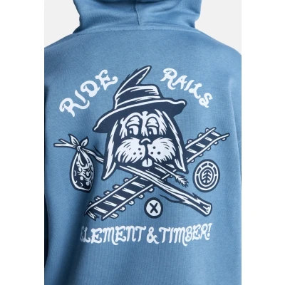 Abbildung von Element Kapuzenpullover für Kinder, Größe: 140, Light blue