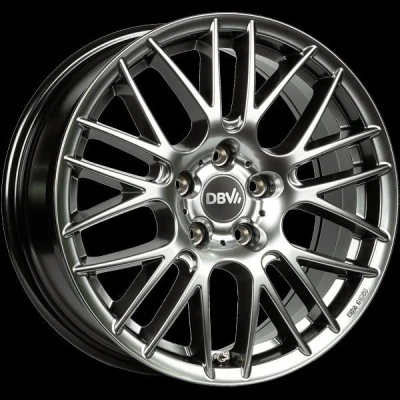 Abbildung von DBV 5 loch 18Zoll 114.3mm Alufelge 5KS 003 Brillantsilber lackiert DC8KO40HBX Felge