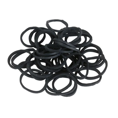 Abbildung von Kerbl Mähnengummi, Schwarz 500st