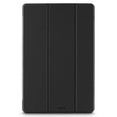 Abbildung von Hama Hülle für Samsung Galaxy Tab S9 FE+ 12,4&quot;, Stifthalter (Standfunktion, Magnet, Tablethülle, Tablet Case, FE Plus, Fold, Klapphülle, Flipcase, mit Stifthalter, transparent) schwarz