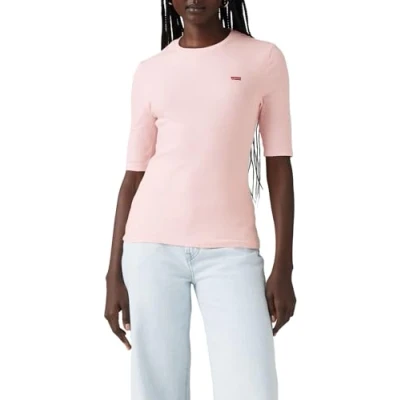 Abbildung von Levi&#039;s Damen Luca Slim Tee T Shirt, Potpourri Rib, S