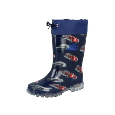 Abbildung von Lico Jungen Powerlight W Blinky Gummistiefel, Marine Rot Blau, 29 EU