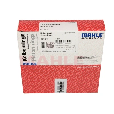 Abbildung von MAHLE ORIGINAL 028 01 N0 Kolbenringsatz 76,51 VOLKSWAGEN: Golf 4, 5, Passat B6 Saloon, SEAT: Leon II Hatchback, Ibiza 3