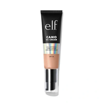 Abbildung von e.l.f. Camo CC Cream, Farbkorrigierende Foundation Mit Mittlerer Bis Voller Deckkraft Und LSF 30, Vegan &amp; Tierversuchsfrei, Medium 310 C, 30 g
