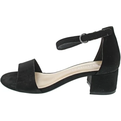Abbildung von Tamaris Damen Sandalette 1 28201 42 001 Frauen Schuhe M2820142 schwarz, Schuhgröße:38 EU