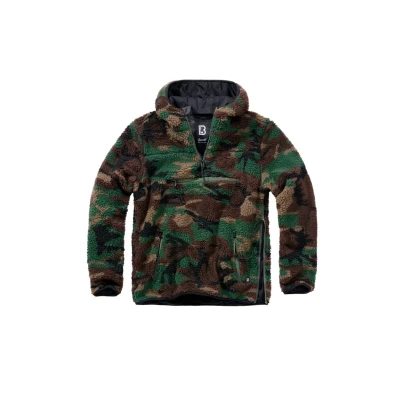 Abbildung von Brandit Fleecepullover, Herren, Größe: 6XL, Woodland