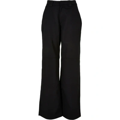 Abbildung von Urban Classics Damen Straight LEG Workwear Stoffhose, Damen, Größe: 26, Black