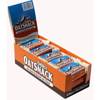 Abbildung von Best Body Nutrition Davina Energy OatSnack Riegel Latte Macchiato Haferflocken Kohlenhydrat Riegel, von Hand gemacht, 15 x 65 g Riegel/Box (975 g)