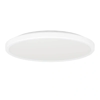 Abbildung von EGLO connect.z Smart Home LED Badezimmer Deckenleuchte Rovito Z, ZigBee, App und Sprachsteuerung Alexa, warmweiß kaltweiß, RGB, dimmbare Bad Deckenlampe, weiß, IP44, Ø 30 cm