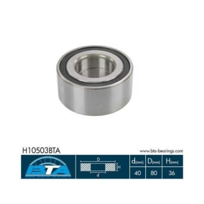 Abbildung von BTA H10503BTA Radlagersatz links, rechts, Vorderachse 80, 80 MITSUBISHI: Carisma Hatchback