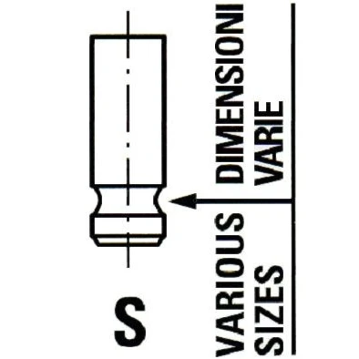 Abbildung von IPSA VL210500 Einlaßventil 35