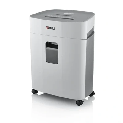 Abbildung von Dahle PaperSAFE PS 240 Aktenvernichter (10 Blatt, Sicherheitsstufe P4, Partikelschnitt, öl und wartungsfrei, 25 Liter) grau