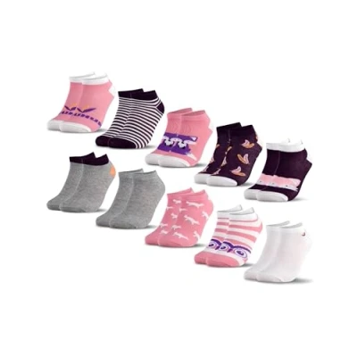 Abbildung von Occulto Jungen &amp; Mädchen Motiv Sneaker Socken 10er Pack (Modell: Motivo) Fuchs 27 30