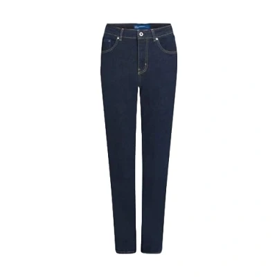 Abbildung von Karl Lagerfeld Jeans Tapered Slim Fit, Damen, Größe: 29x30, Rinse blue
