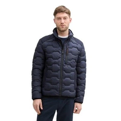 Abbildung von TOM Tailor Winterjacke, Herren, Größe: Medium, Sky captain blue