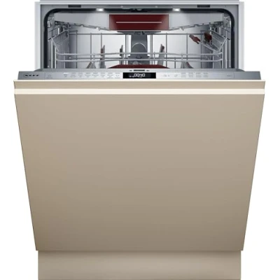 Abbildung von Neff S257ZCX01E, N 70, Smarter XXL Geschirrspüler, Vollintegrierte Spülmaschine, 60 cm, Besteckschublade, Made in Germany, Zeolith Trocknung, extrem leise, Oberkorb höhenverstellbar, starker Spühdruck