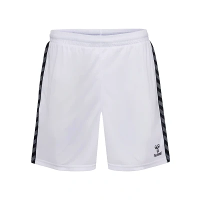 Abbildung von Hummel Authentic PL kurze Sporthose, Herren, Größe: XXL, White