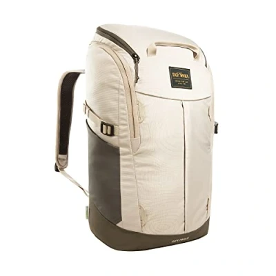 Abbildung von Tatonka Rucksack City Pack 22l Daypack mit Laptop Fach und großer Öffnung aus recycelten Materialien 22 Liter Volumen (teal green/jasper)