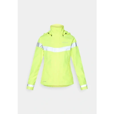 Abbildung von Vaude Womens Luminum RAIN Jacket Regenjacke / wasserabweisende Jacke, Damen, Größe: 42, Neon yellow