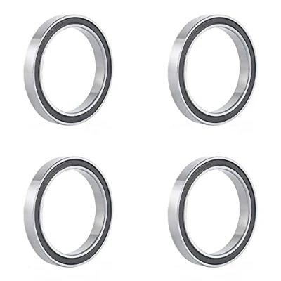Abbildung von 4 Stück 6808 2RS Kugellager 40 mm x 52 7 doppelt geschützte Rillenkugellager für DIY, Drehbänke, Motoren, 3D Drucker, Fräsmaschinen, verschiedene mechanische Geräte, etc.