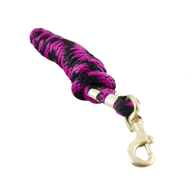Abbildung von Harry&#039;s Horse Halfterführstrick Pp Rosa/Schwarz 3m