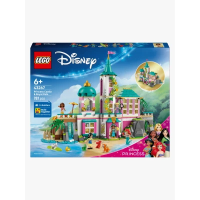 Abbildung von LEGO Disney Princess 43267 Prinzessinnenschloss mit Haustieren