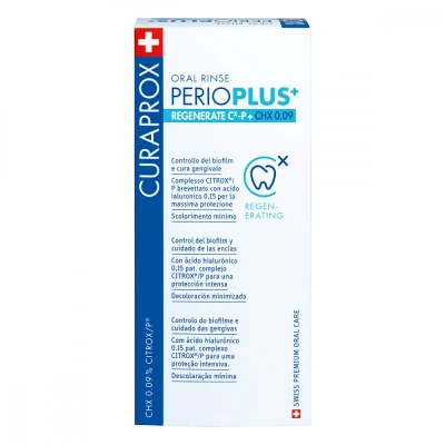 Abbildung von Perio Plus + Regenerate 0,09% CHX Mundspülung 200 ml