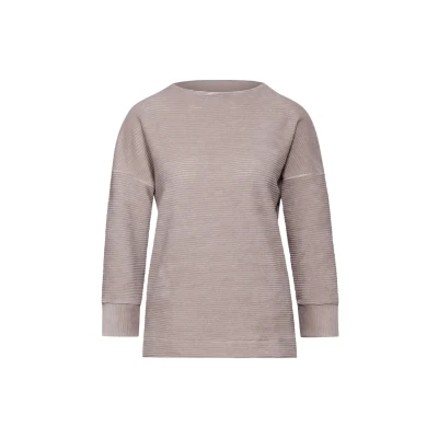 Abbildung von Street One Langarmshirt, Damen, Größe: 38, Beige